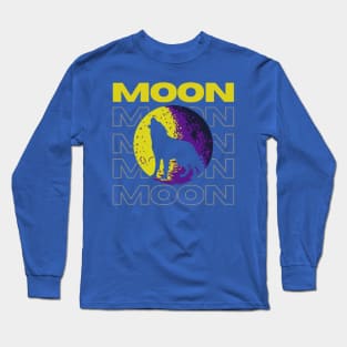 wolf moon mumma Long Sleeve T-Shirt